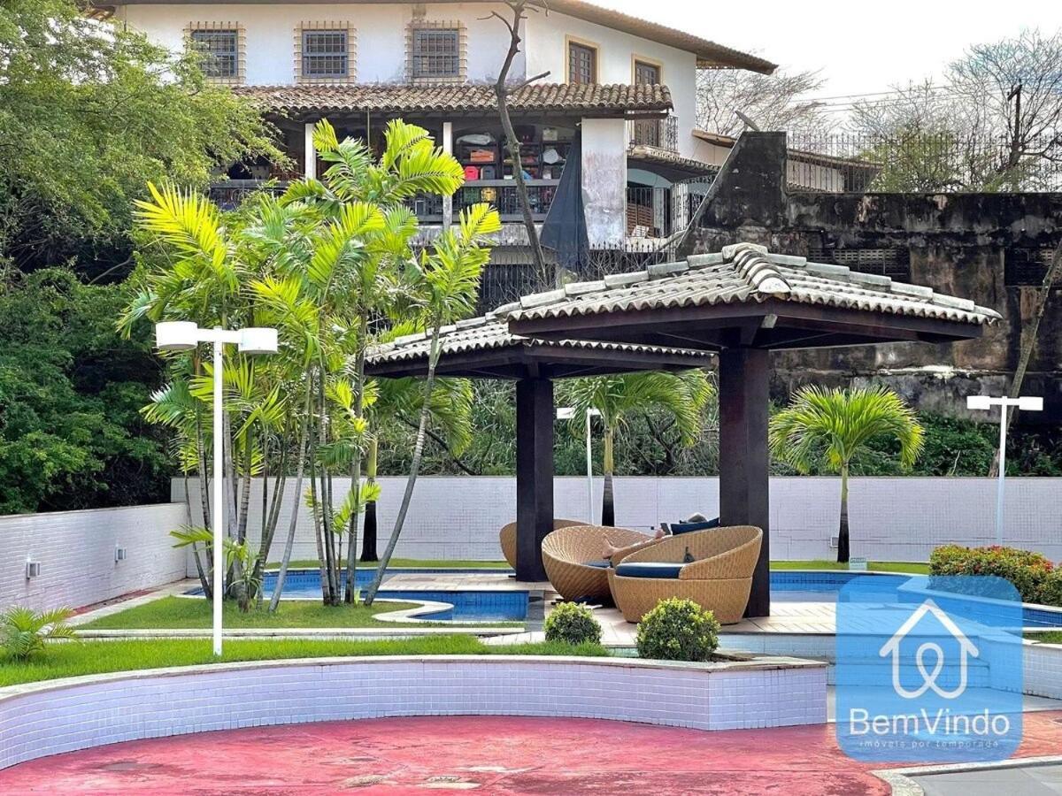 Apartamento Completo E Luxuoso Com Servico De Hote Σαλβαντόρ Εξωτερικό φωτογραφία